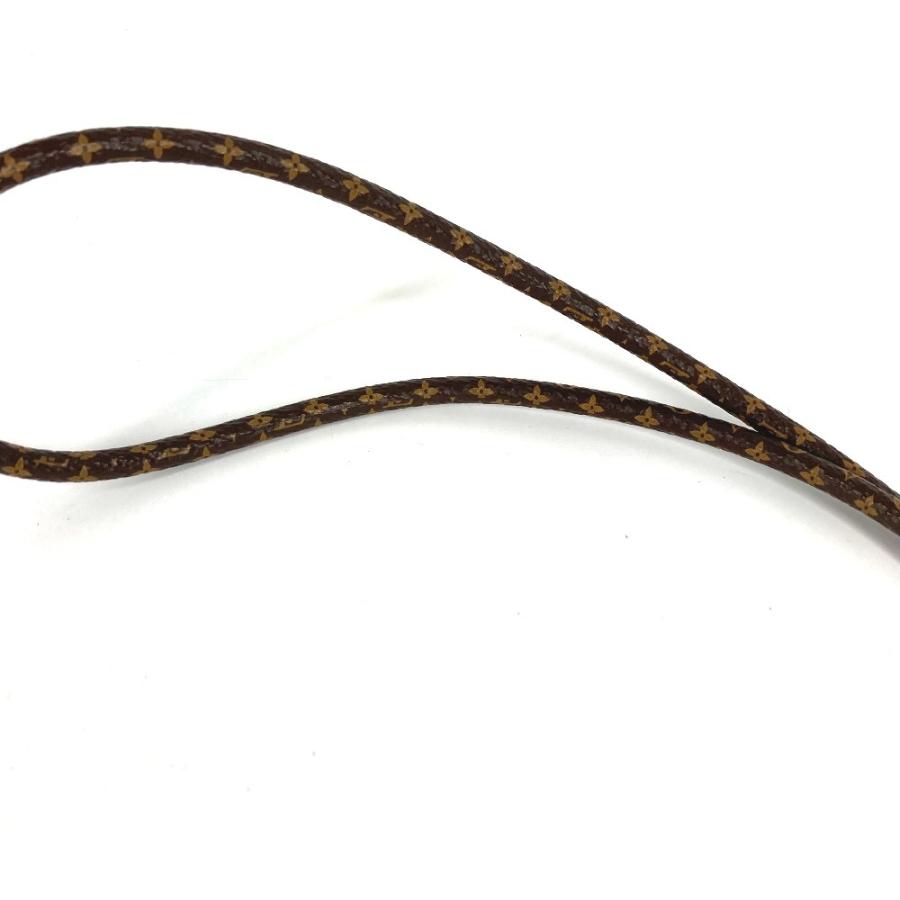 LOUIS VUITTON ルイヴィトン M68382 フォンホルダー ルイーズ ストラップのみ モノグラム LVロゴ ストラップ ブラウン【中古】 | LOUIS VUITTON | 03