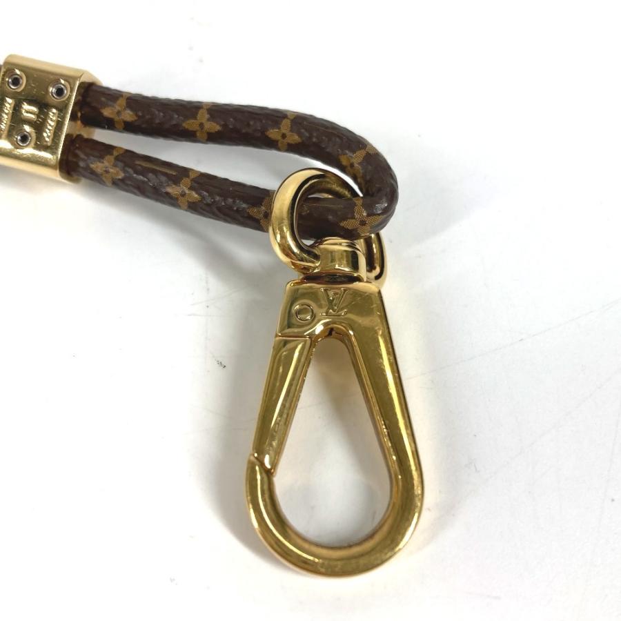 LOUIS VUITTON ルイヴィトン M68382 フォンホルダー ルイーズ ストラップのみ モノグラム LVロゴ ストラップ ブラウン【中古】 | LOUIS VUITTON | 04