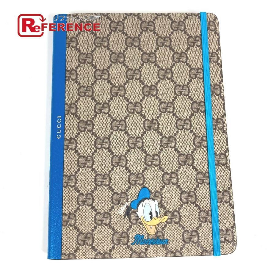 未使用 GUCCI グッチ ドナルドダック ノート メモ帳 GGスプリーム ステーショナリー ディズニー DISNEY コラボ ノートブック 【中古】 | GUCCI