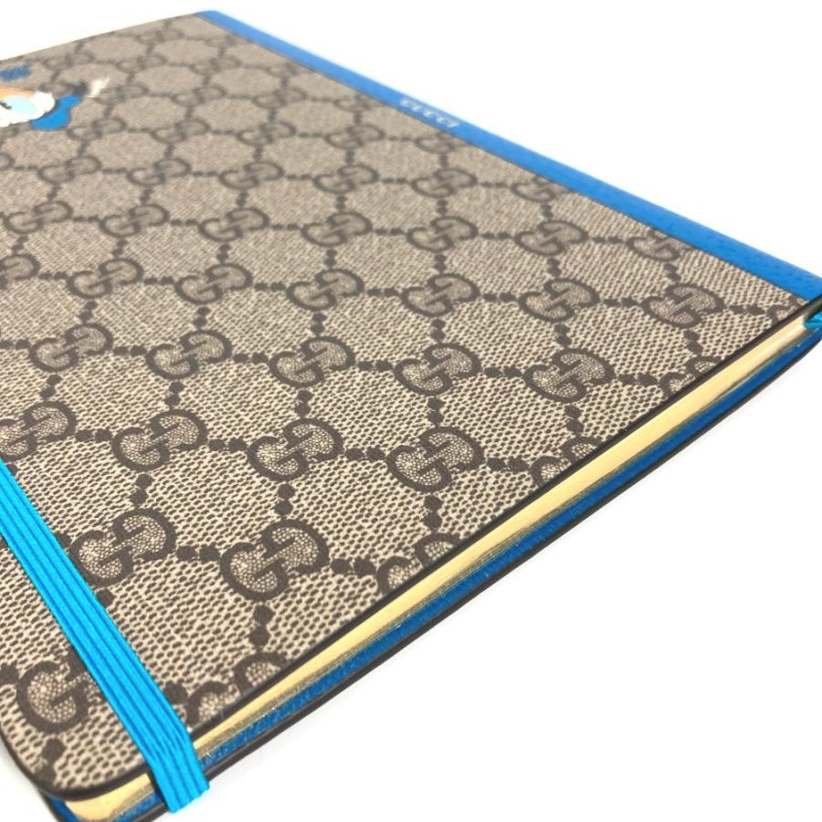 未使用 GUCCI グッチ ドナルドダック ノート メモ帳 GGスプリーム ステーショナリー ディズニー DISNEY コラボ ノートブック 【中古】 | GUCCI | 04