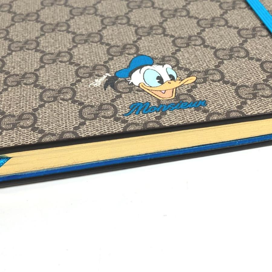 【未使用】GUCCI Disney ドナルドダック ノート GUCCI（グッチ） 未使用 ドナルドダック ノート メモ帳 GGスプリーム
