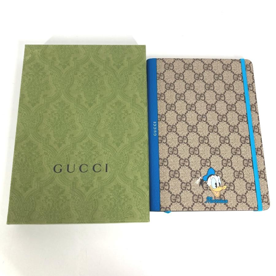 GUCCI（グッチ） 未使用 ドナルドダック ノート メモ帳 GGスプリーム