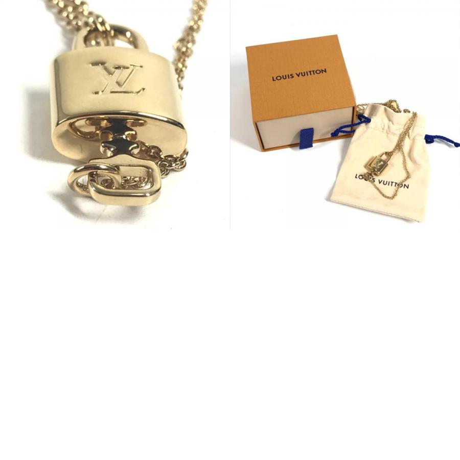 美品 LOUIS VUITTON ルイヴィトン M00567  コリエ LVロッキー チェーンネックレス アクセサリー ネックレス ゴールド レディース【中古】 | LOUIS VUITTON | 09