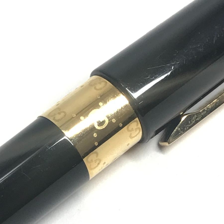 GUCCI グッチ GG ロゴ ステーショナリー ペン ボールペン ブラック ユニセックス【中古】 | GUCCI | 07