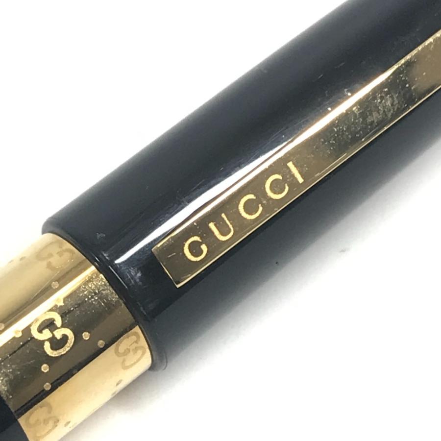 GUCCI グッチ GG ロゴ ステーショナリー ペン ボールペン ブラック ユニセックス【中古】 | GUCCI | 08
