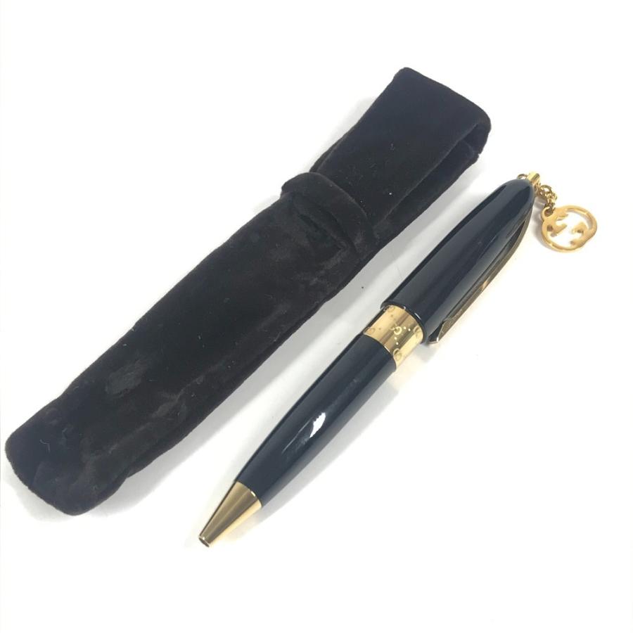 GUCCI グッチ GG ロゴ ステーショナリー ペン ボールペン ブラック ユニセックス【中古】 | GUCCI | 09