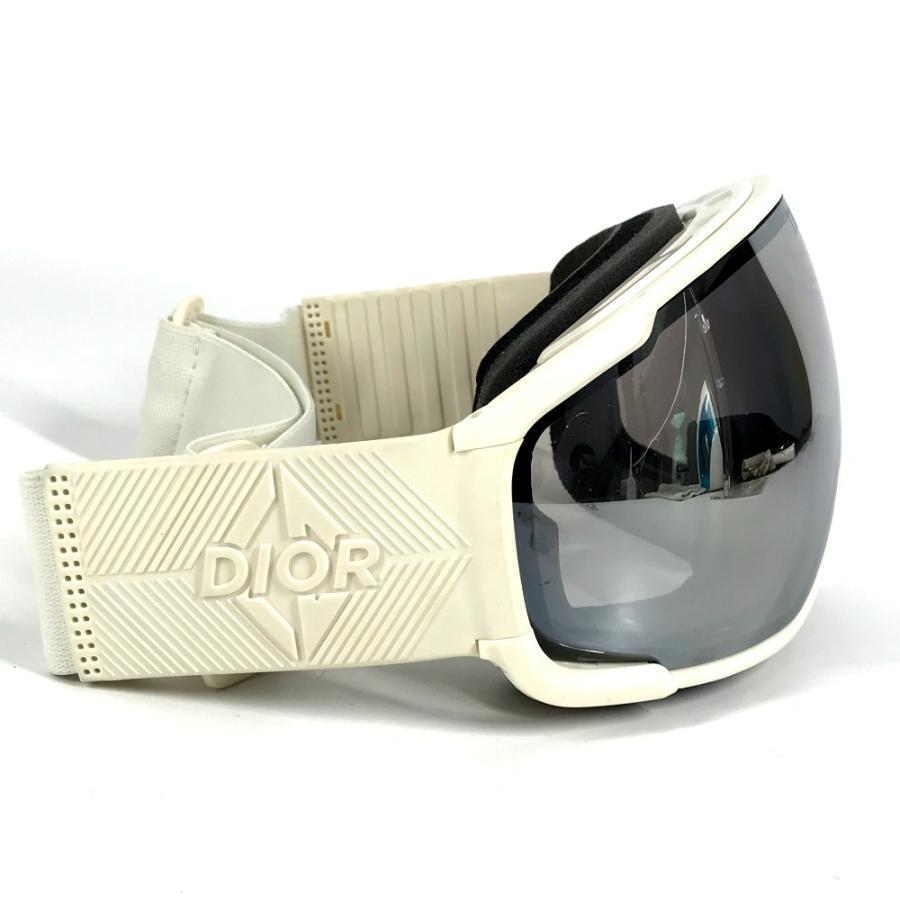 Dior ディオール スキーゴーグル  めがね メガネ アイウェア 眼鏡 DIOR AND POC ピーター・ドイグ サングラス ホワイト 【中古】 |  | 02