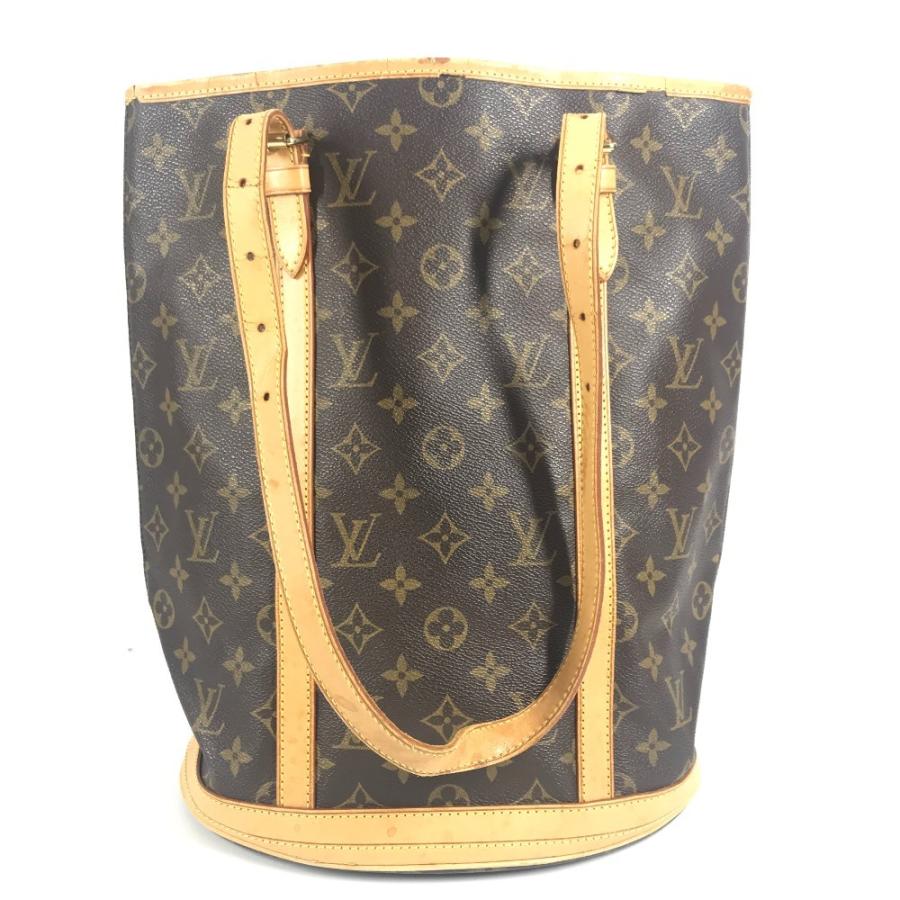 LOUIS VUITTON ルイヴィトン M42236  バケットGM バケツ バケツ型 ばけつ トートバッグ カバン モノグラム ショルダーバッグ 【中古】 | LOUIS VUITTON | 01