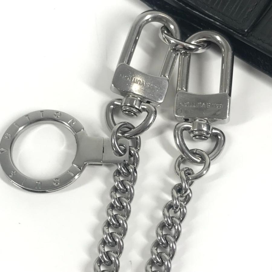 LOUIS VUITTON ルイヴィトン チェーンウォレット エピ シュプリーム supreme コラボ 3つ折り財布 ノワール ブラック メンズ【中古】 | LOUIS VUITTON | 07