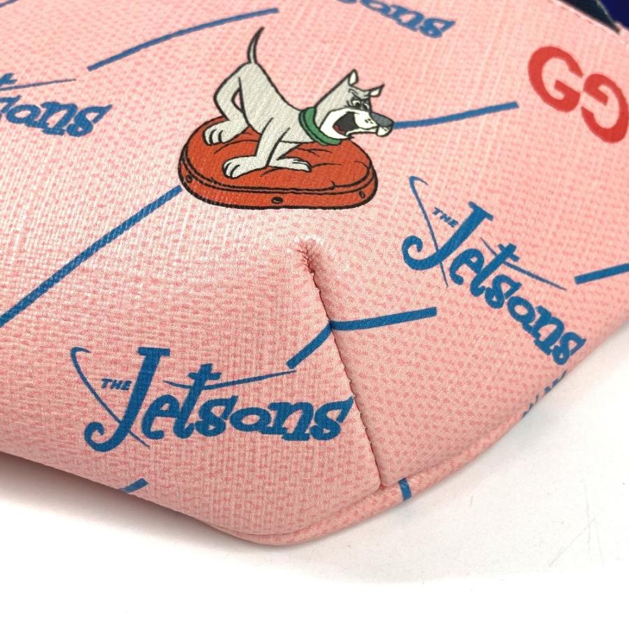 新品同様 GUCCI グッチ 502095 The Jetsons ロゴ クロス ショルダーバッグ ベルトバッグ ボディバッグ ピンク キッズ【中古】_5