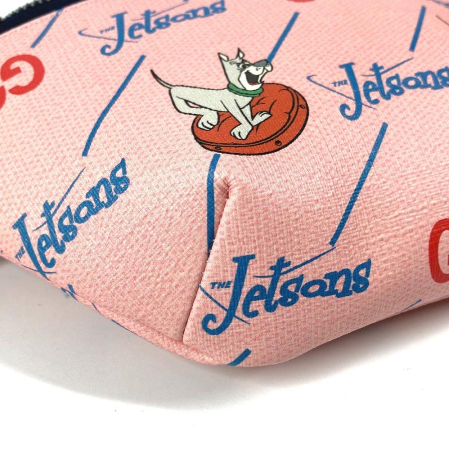 新品同様 GUCCI グッチ 502095 The Jetsons ロゴ クロス ショルダーバッグ ベルトバッグ ボディバッグ ピンク キッズ【中古】_6