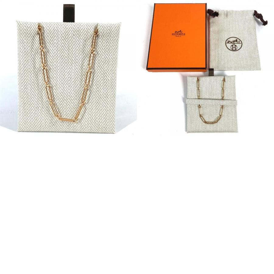 HERMES エルメス チェーン ロング ネックレス ネックレス ピンクゴールド ユニセックス【中古】 | HERMES | 09