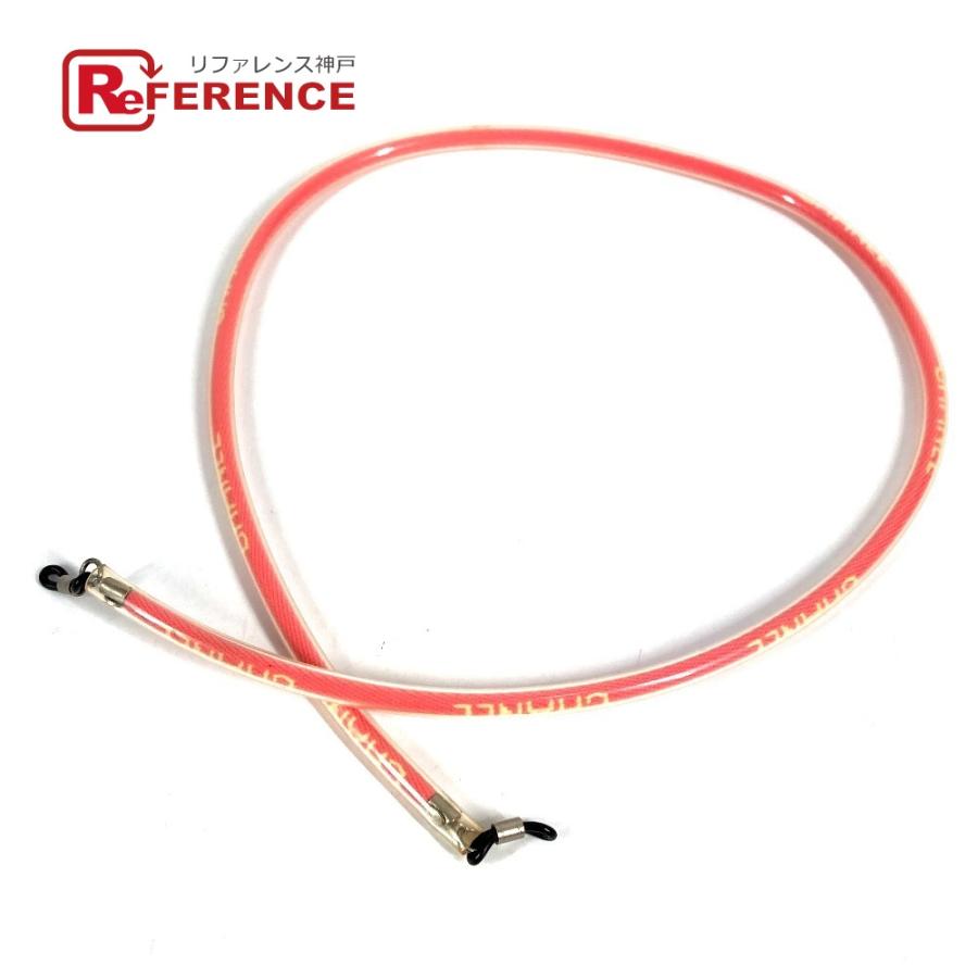 CHANEL シャネル グラスコード メガネストラップ  メガネ掛け アイウェア サングラス 眼鏡 00T ストラップ ピンク レディース【中古】 | CHANEL