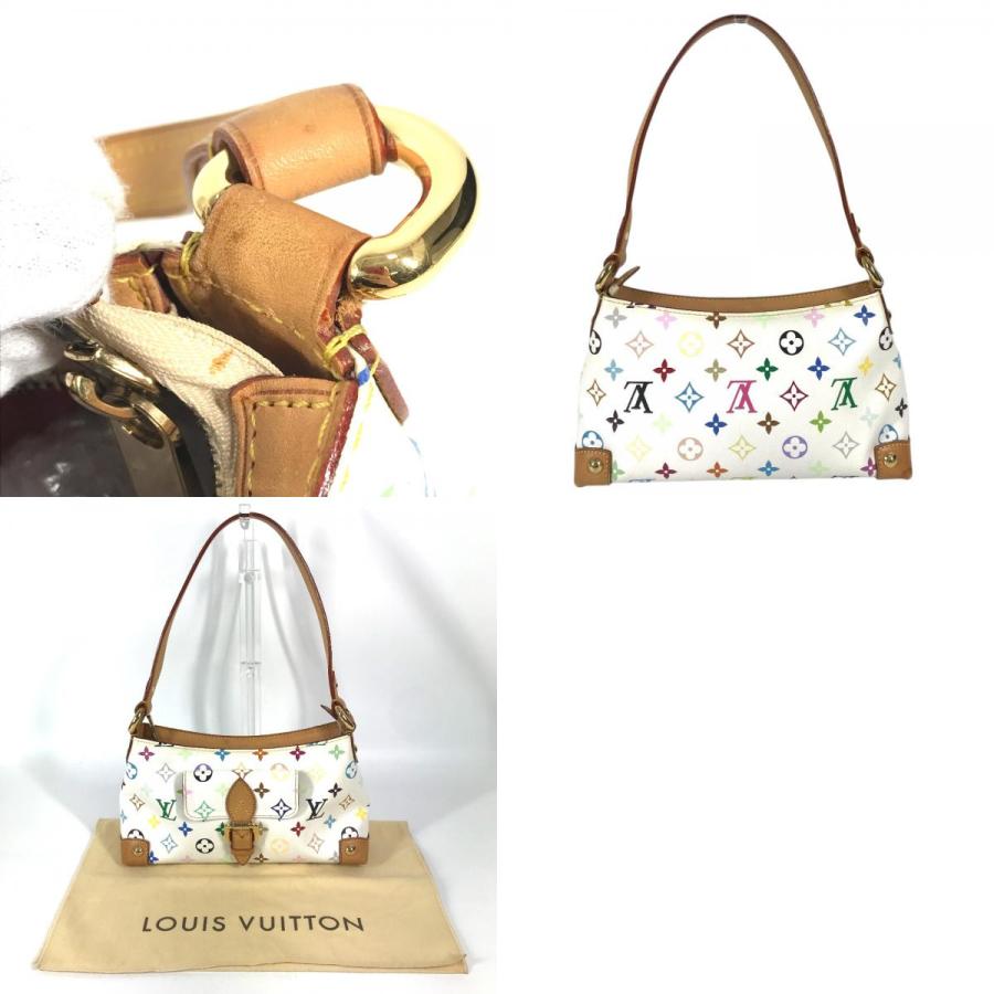 LOUIS VUITTON ルイヴィトン M40098 エライザ カバン モノグラムマルチカラー ショルダーバッグ ブロン ホワイト レディース【中古】 | LOUIS VUITTON | 09