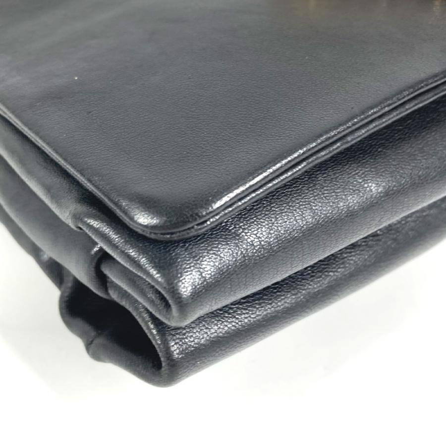 VERSACE ヴェルサーチ ロゴ メデューサ ビッグ 立体 カバン ハンドバッグ フラップ チェーンバッグ ショルダーバッグ ブラック【中古】 |  | 07