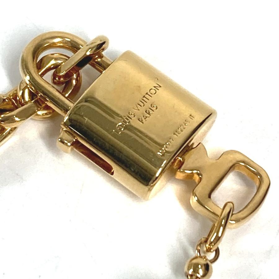 LOUIS VUITTON ルイヴィトン ネックレスパールロック 2WAY 2重ブレス ブレスレット チェーン LVロゴ ネックレス ホワイト【中古】 | LOUIS VUITTON | 05