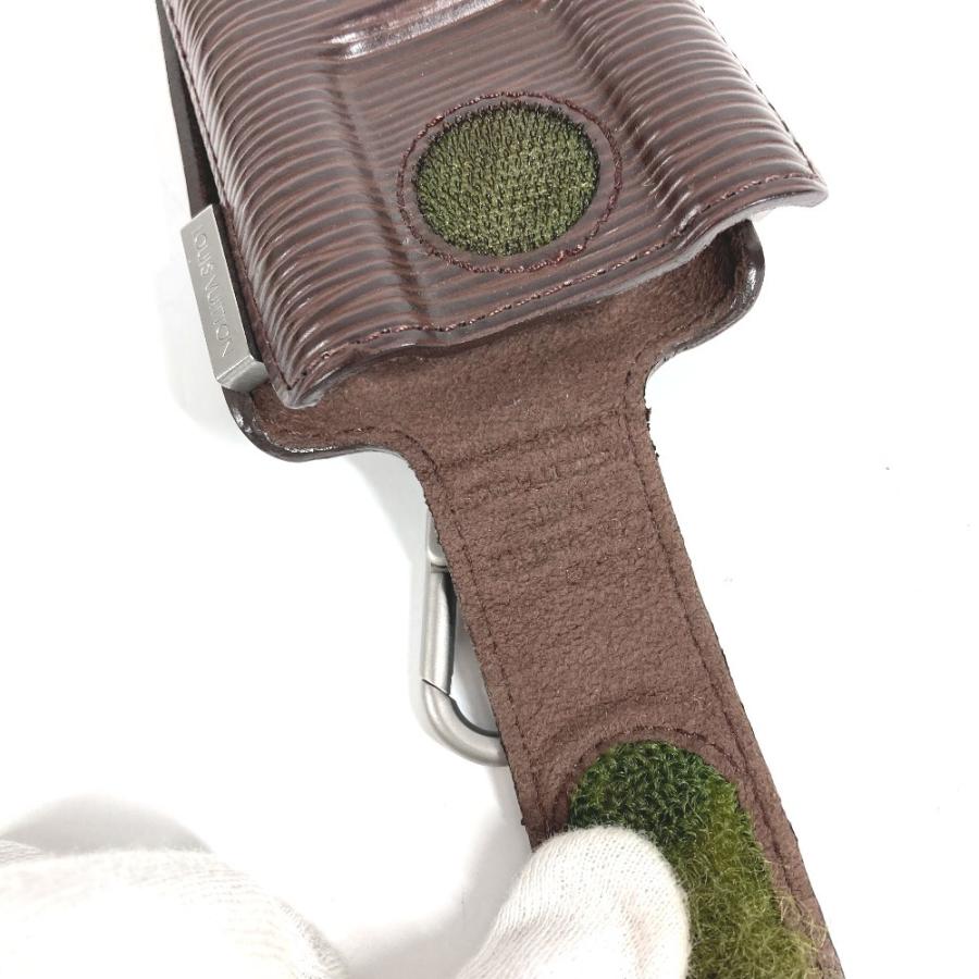 LOUIS VUITTON ルイヴィトン M6308D エテュイテレフォンインターナショナル 携帯ケース  エピ ポーチ モカ ブラウン ユニセックス【中古】 | LOUIS VUITTON | 06