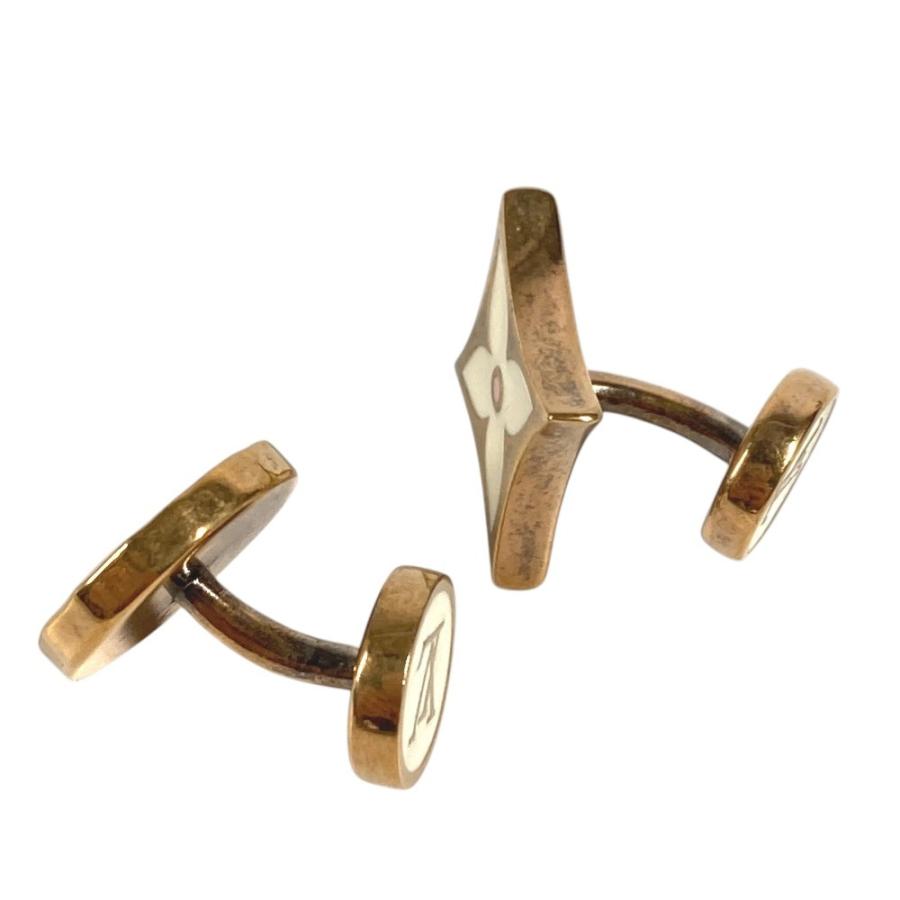 LOUIS VUITTON ルイヴィトン MP2354  ブトン ドゥ マンシェット モノグラム 2点のみ アクセサリー モノグラム カフス 【中古】 | LOUIS VUITTON | 02