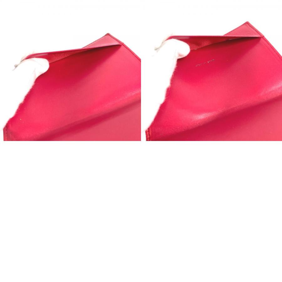 CHANEL シャネル CC ココマーク ロゴ マトラッセ キルティング 2つ折り カバー ステーショナリー パスポートケース レッド 【中古】 | CHANEL | 09