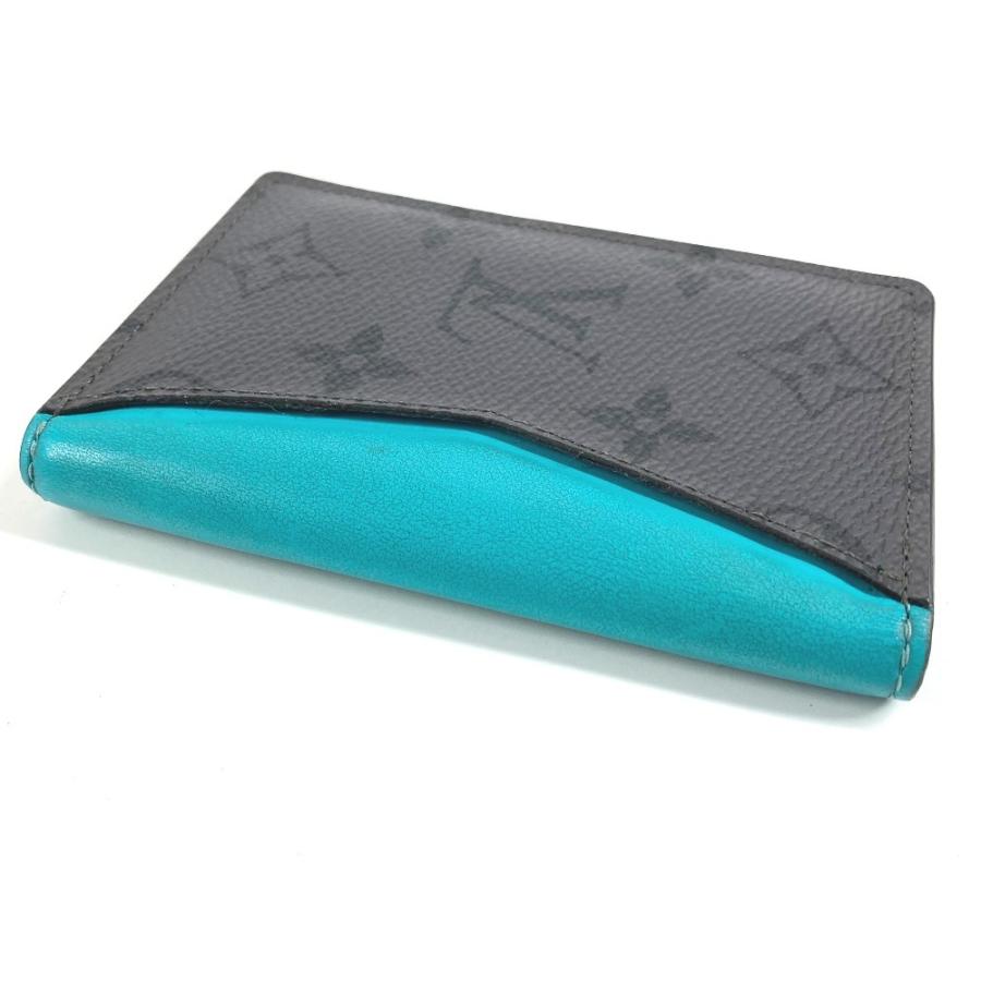 LOUIS VUITTON ルイヴィトン M11469 オーガナイザードゥポッシュ 名刺入れ モノグラムエクリプスリバース カードケース グレー 【中古】 | LOUIS VUITTON | 05