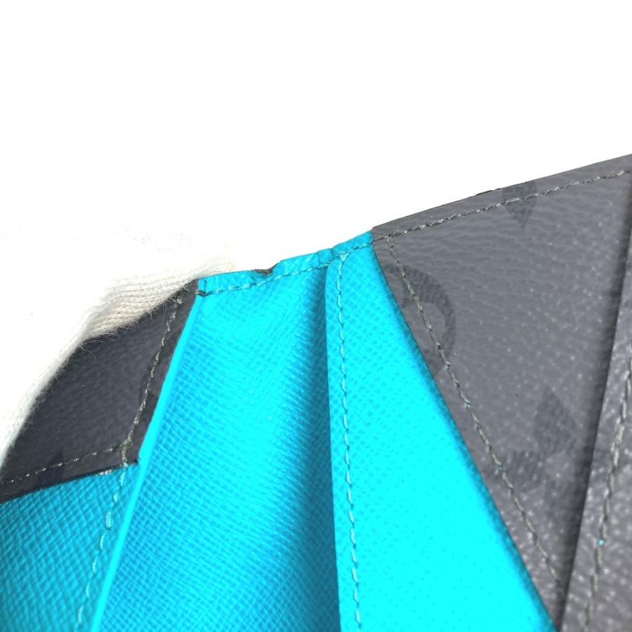 LOUIS VUITTON ルイヴィトン M11469 オーガナイザードゥポッシュ 名刺入れ モノグラムエクリプスリバース カードケース グレー 【中古】 | LOUIS VUITTON | 08