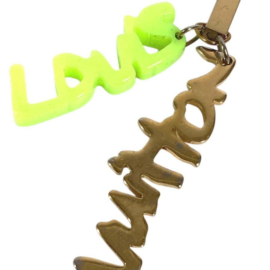 LOUIS VUITTON ルイヴィトン M65763 アクセソワール テレフォンヌグラフィティ 携帯ストラップ グラフィティ ストラップ イエロー【中古】 | LOUIS VUITTON | 02