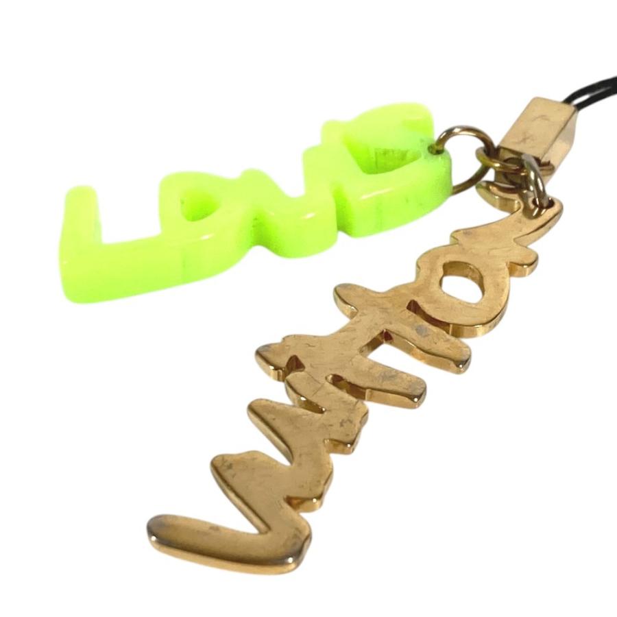 LOUIS VUITTON ルイヴィトン M65763 アクセソワール テレフォンヌグラフィティ 携帯ストラップ グラフィティ ストラップ イエロー【中古】 | LOUIS VUITTON | 04