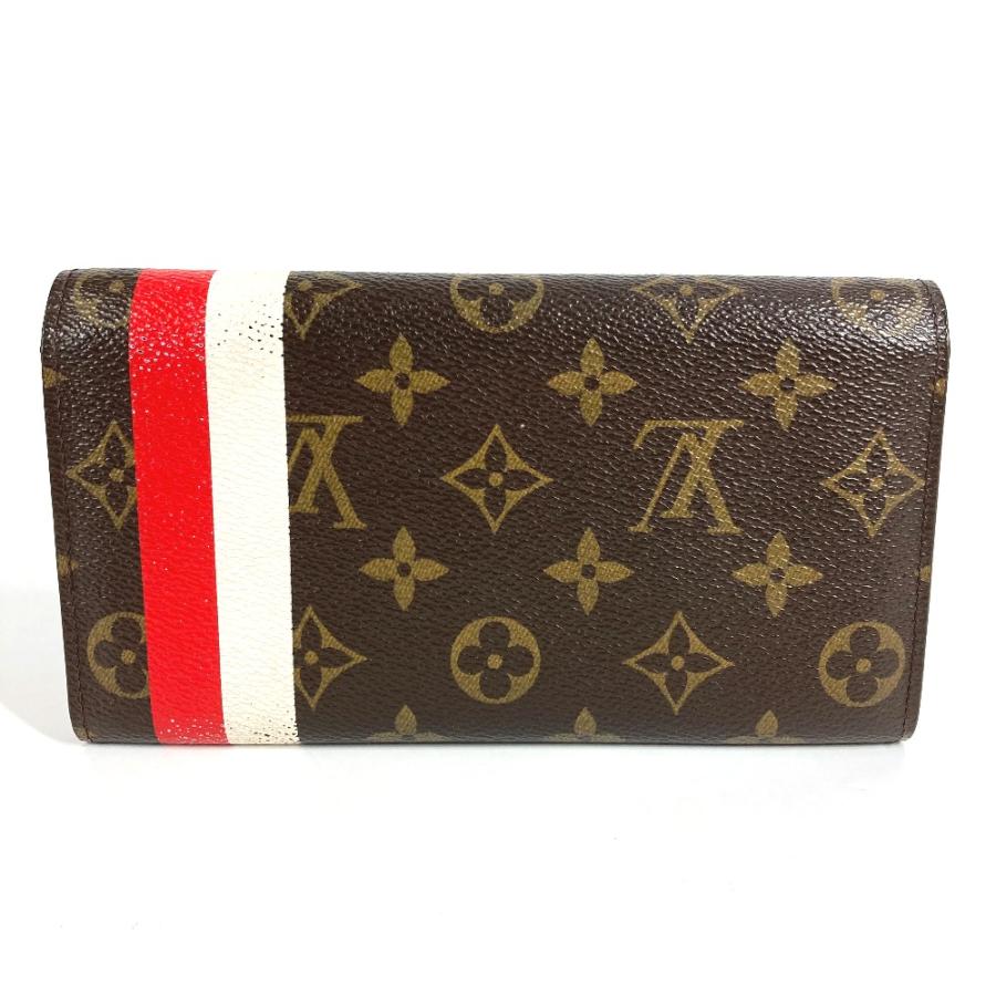 LOUIS VUITTON ルイヴィトン M60034 ポルトフォイユ サラ  ロングウォレット フラップ モノグラム・グルーム  長財布 【中古】 | LOUIS VUITTON | 01