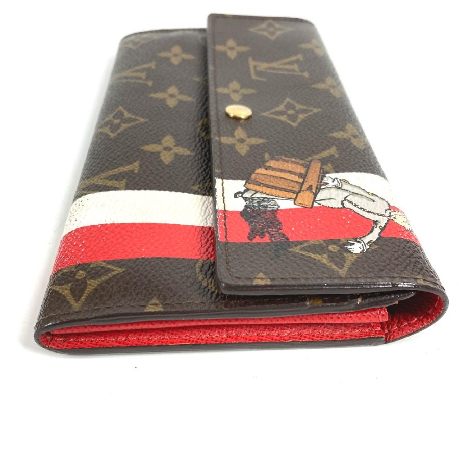 LOUIS VUITTON ルイヴィトン M60034 ポルトフォイユ サラ  ロングウォレット フラップ モノグラム・グルーム  長財布 【中古】 | LOUIS VUITTON | 03