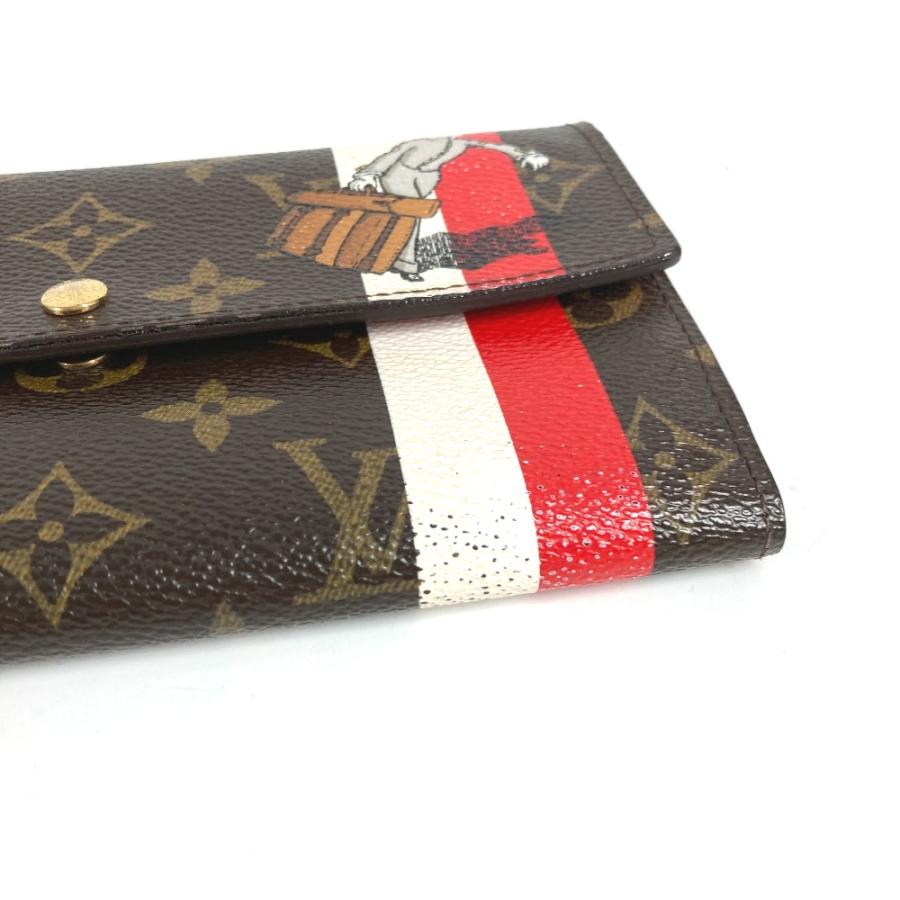 LOUIS VUITTON ルイヴィトン M60034 ポルトフォイユ サラ  ロングウォレット フラップ モノグラム・グルーム  長財布 【中古】 | LOUIS VUITTON | 04