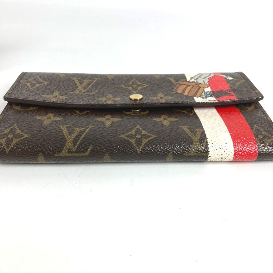 LOUIS VUITTON ルイヴィトン M60034 ポルトフォイユ サラ  ロングウォレット フラップ モノグラム・グルーム  長財布 【中古】 | LOUIS VUITTON | 05