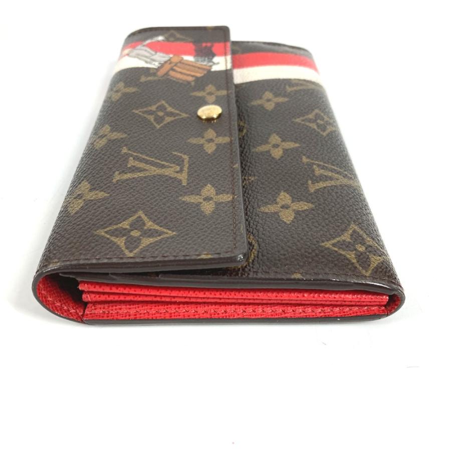 LOUIS VUITTON ルイヴィトン M60034 ポルトフォイユ サラ  ロングウォレット フラップ モノグラム・グルーム  長財布 【中古】 | LOUIS VUITTON | 06
