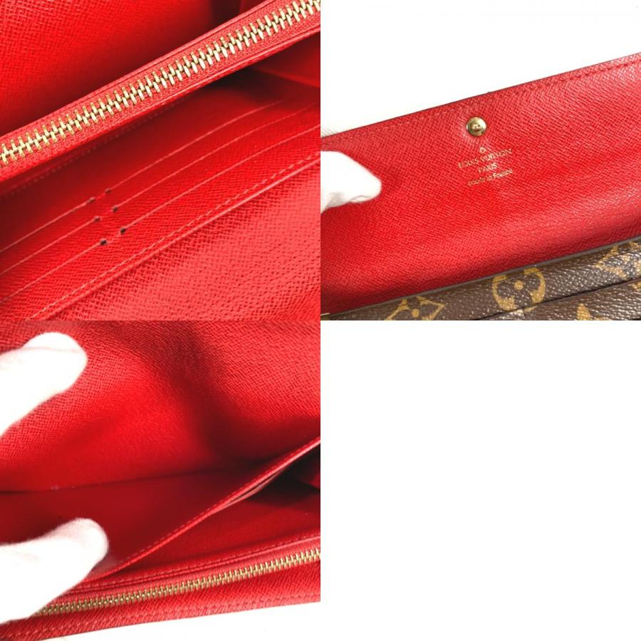 LOUIS VUITTON ルイヴィトン M60034 ポルトフォイユ サラ  ロングウォレット フラップ モノグラム・グルーム  長財布 【中古】 | LOUIS VUITTON | 09