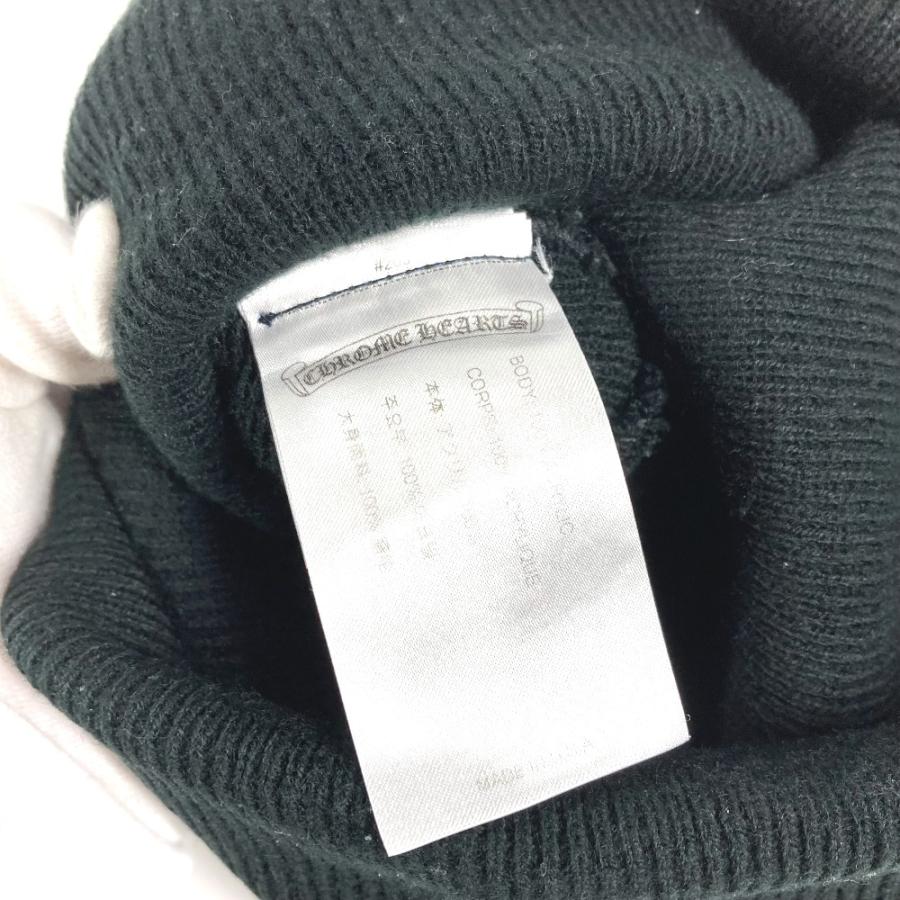 CHROME HEARTS クロムハーツ マッティボーイ MATTY BOY ビーニー 帽子 ニット帽 ニットキャップ  ニット帽 ブラック ユニセックス【中古】 |  | 05