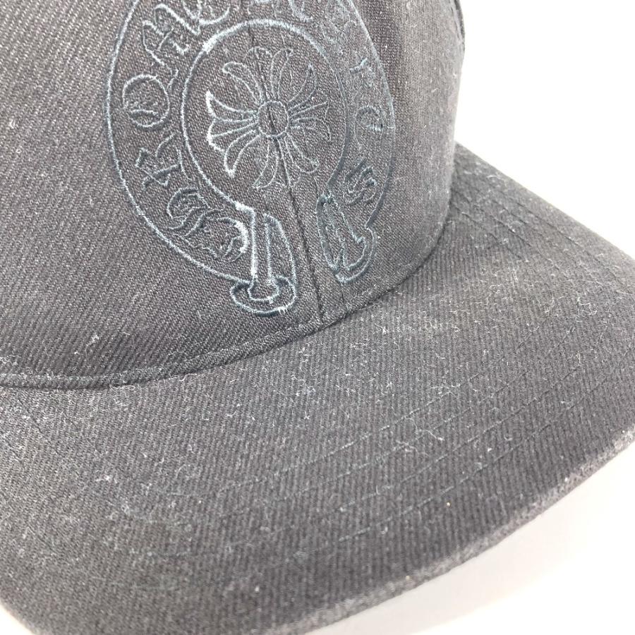 CHROME HEARTS クロムハーツ ホースシュー ロゴ 帽子 キャップ帽 ベースボール キャップ ブラック ユニセックス【中古】 |  | 07
