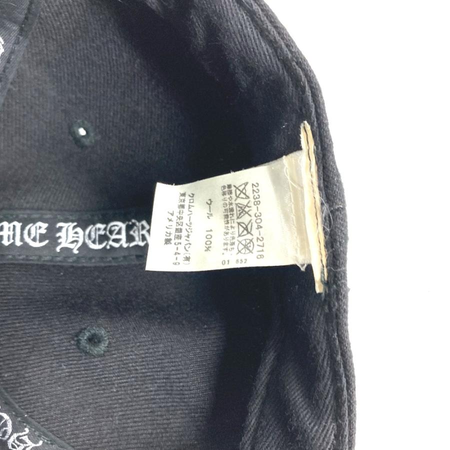 CHROME HEARTS クロムハーツ ホースシュー ロゴ 帽子 キャップ帽 ベースボール キャップ ブラック ユニセックス【中古】 |  | 08