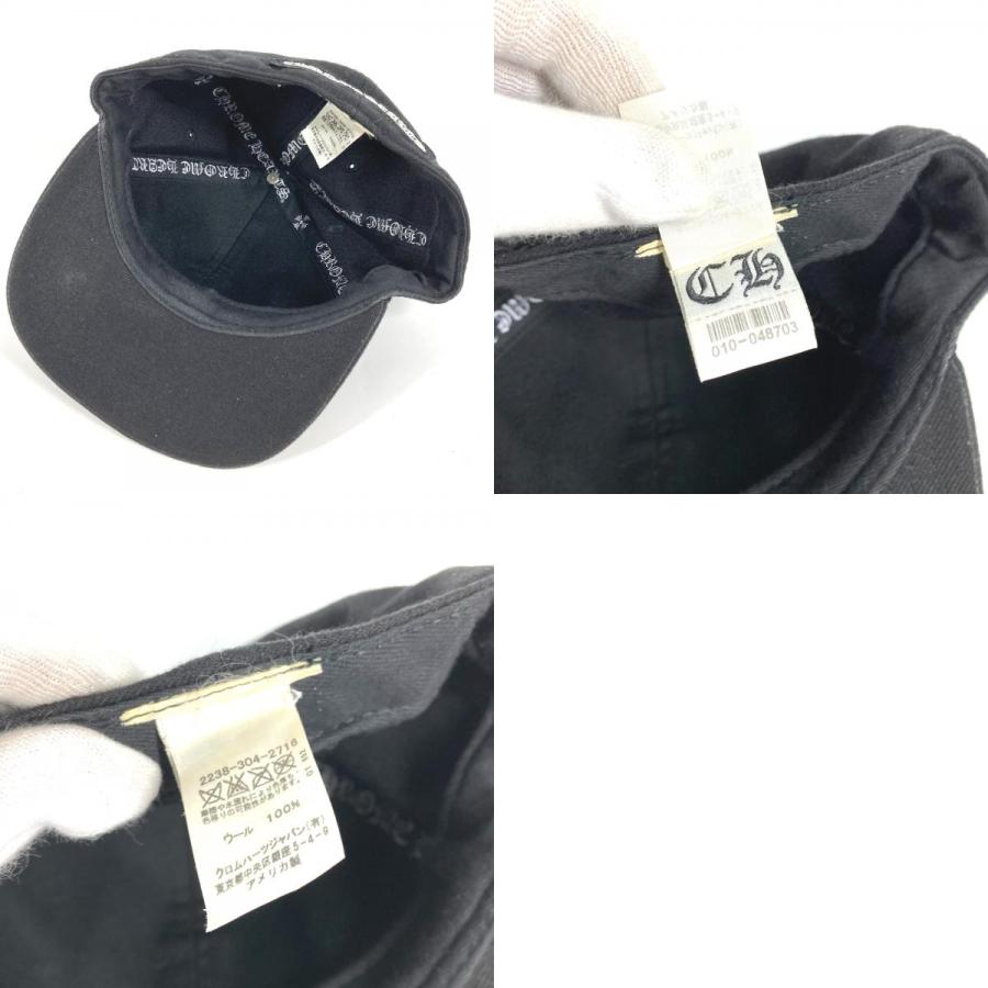 CHROME HEARTS クロムハーツ ホースシュー ロゴ 帽子 キャップ帽 ベースボール キャップ ブラック ユニセックス【中古】 |  | 09