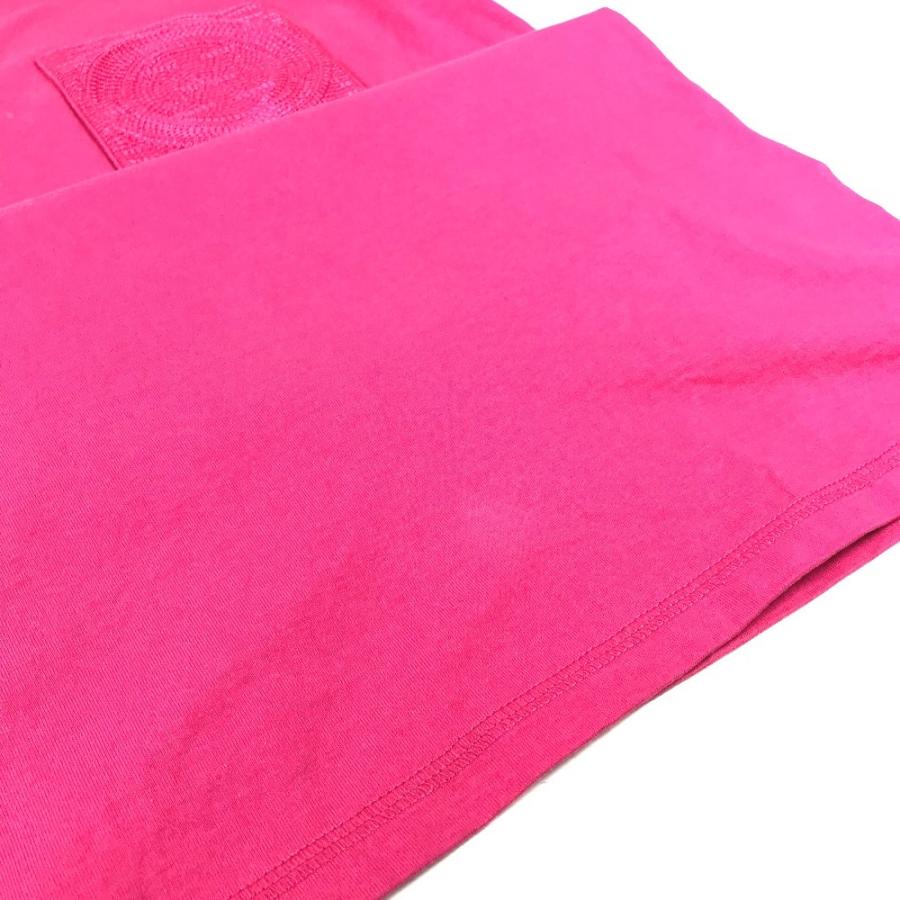 HERMES エルメス 刺繍入れ モザイク Hロゴ ポケット アパレル Tシャツワンピース ラウンドネック ワンピース ピンク レディース【中古】 | HERMES | 05