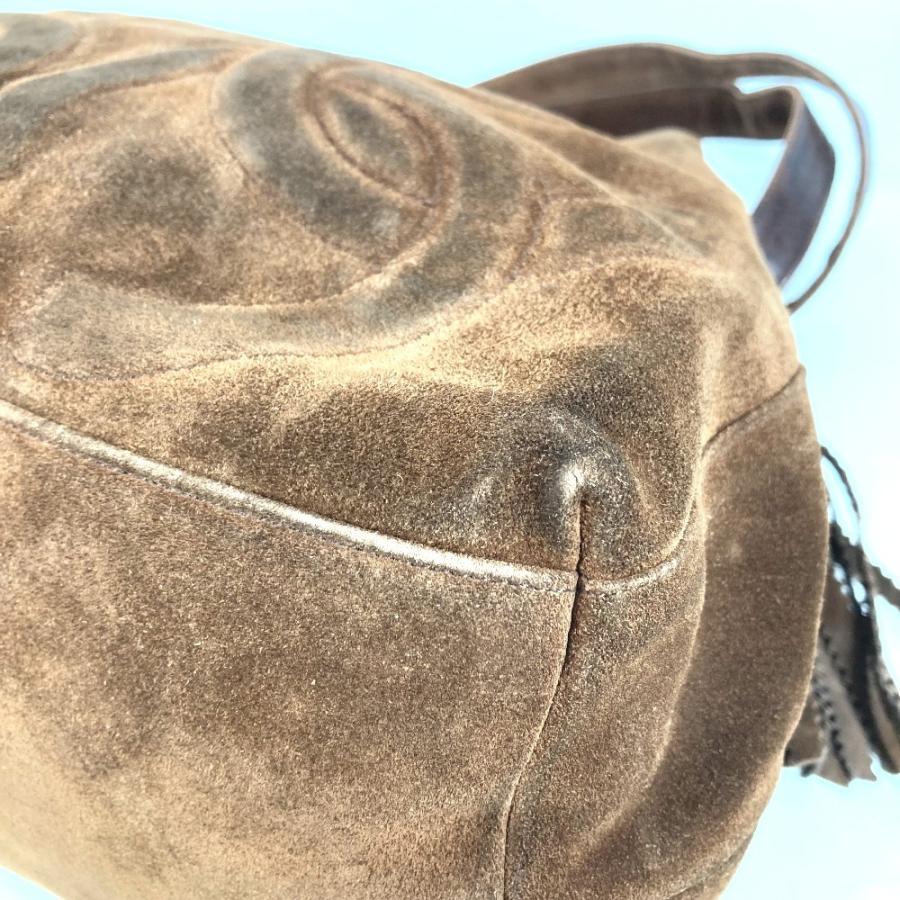 CHANEL シャネル CC ココマーク トリプルココ ココボール Wチェーン トートバッグ ヴィンテージ ショルダーバッグ ブラウン【中古】 | CHANEL | 05