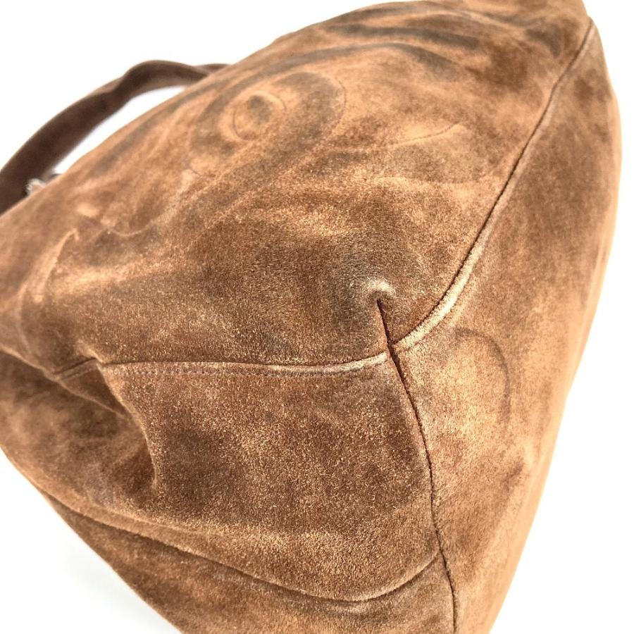 CHANEL シャネル CC ココマーク トリプルココ ココボール Wチェーン トートバッグ ヴィンテージ ショルダーバッグ ブラウン【中古】 | CHANEL | 06