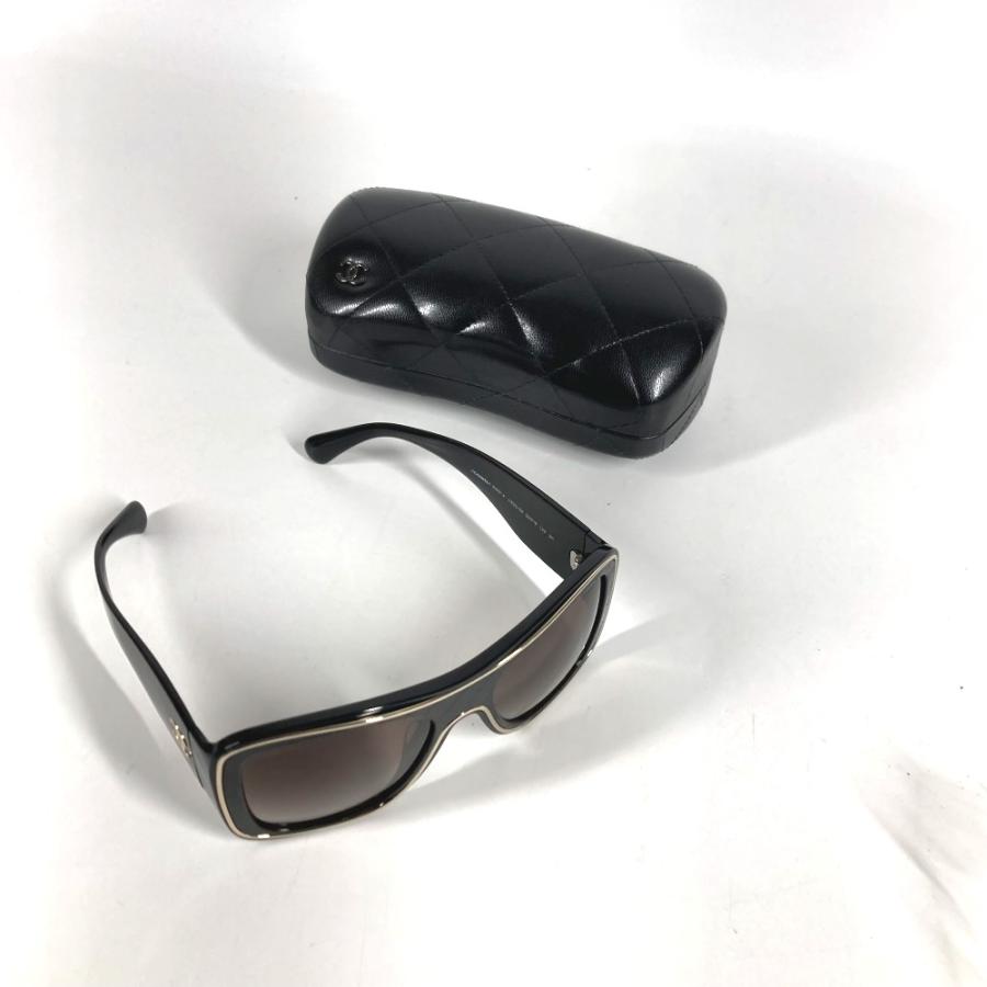 CHANEL シャネル 5395-A CC ココマーク ロゴ めがね メガネ アイウェア 眼鏡 ヴィンテージ サングラス ブラック ユニセックス【中古】 | CHANEL | 01