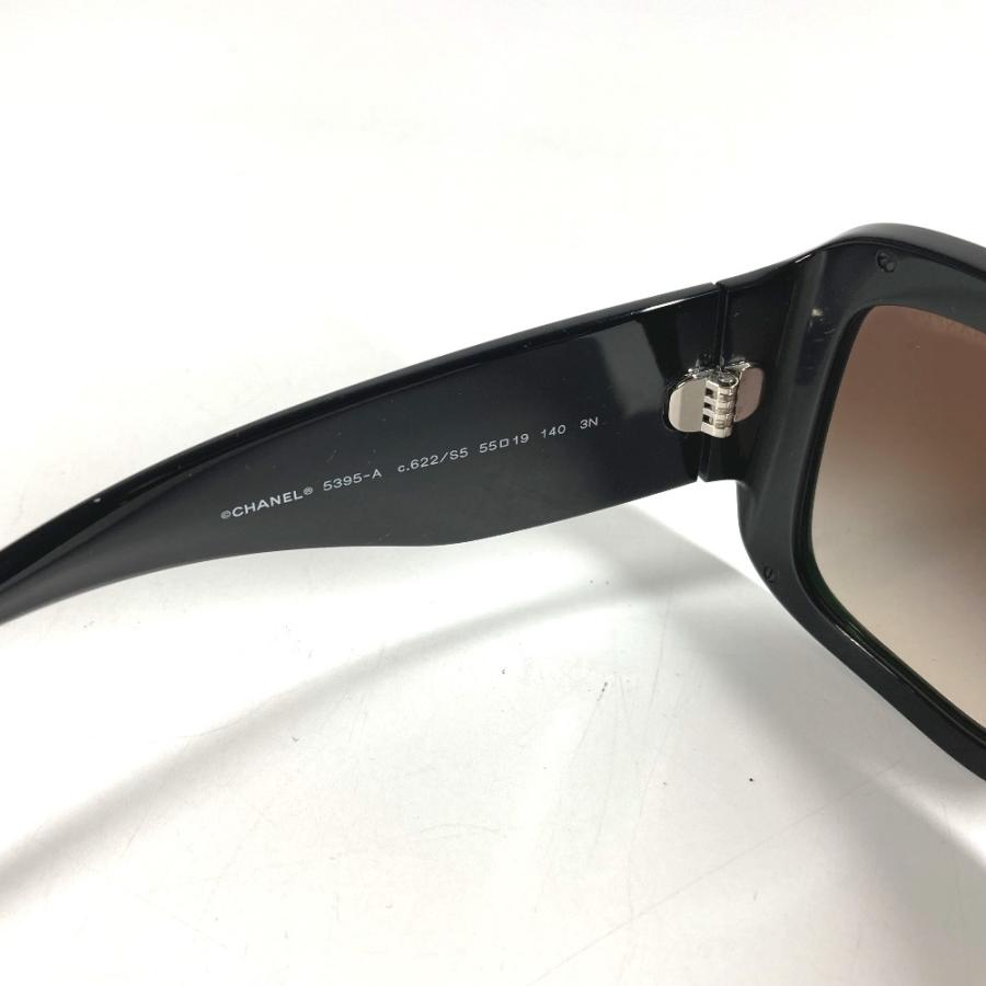 CHANEL シャネル 5395-A CC ココマーク ロゴ めがね メガネ アイウェア 眼鏡 ヴィンテージ サングラス ブラック ユニセックス【中古】 | CHANEL | 04