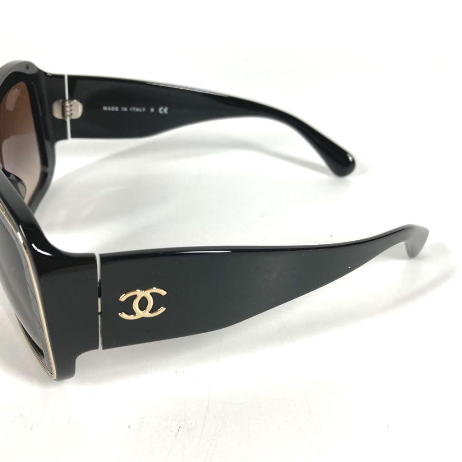CHANEL シャネル 5395-A CC ココマーク ロゴ めがね メガネ アイウェア 眼鏡 ヴィンテージ サングラス ブラック ユニセックス【中古】 | CHANEL | 06