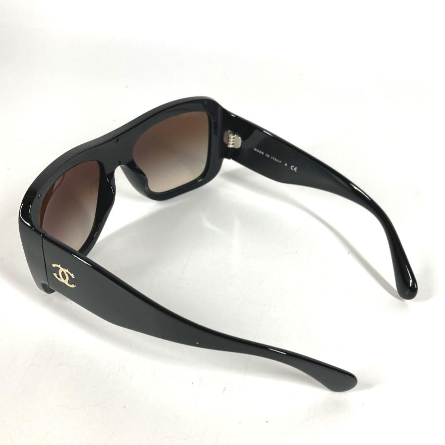 CHANEL シャネル 5395-A CC ココマーク ロゴ めがね メガネ アイウェア 眼鏡 ヴィンテージ サングラス ブラック ユニセックス【中古】 | CHANEL | 07