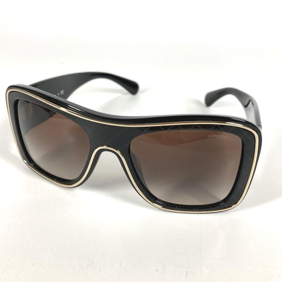 CHANEL シャネル 5395-A CC ココマーク ロゴ めがね メガネ アイウェア 眼鏡 ヴィンテージ サングラス ブラック ユニセックス【中古】 | CHANEL | 08