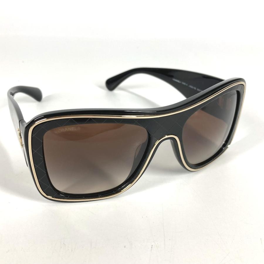 CHANEL シャネル 5395-A CC ココマーク ロゴ めがね メガネ アイウェア 眼鏡 ヴィンテージ サングラス ブラック ユニセックス【中古】 | CHANEL | 09