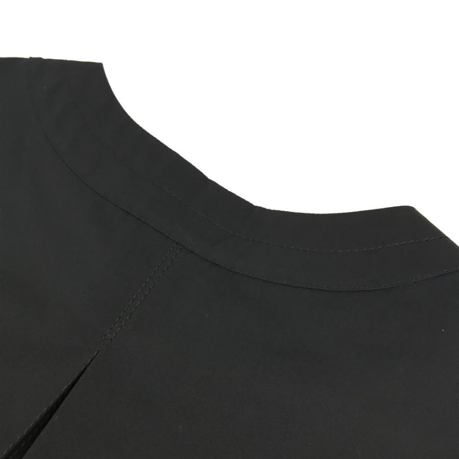 美品 HERMES エルメス ブラウス 袖なし ボタン アパレル シャツ トップス タンクトップ ブラック レディース【中古】 | HERMES | 04