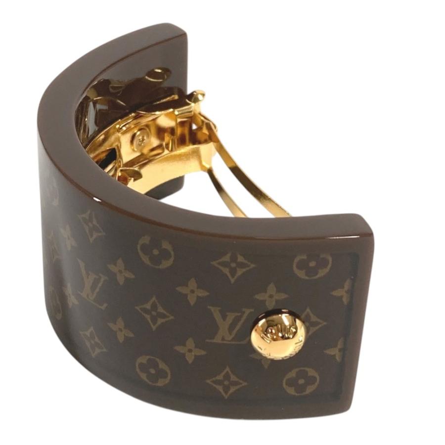 新品同様 LOUIS VUITTON ルイヴィトン M03551 ヘアカフMNG  ポニー ヘアゴム バレッタ ヘアアクセサリー モノグラム ヘアピン【中古】 | LOUIS VUITTON | 03