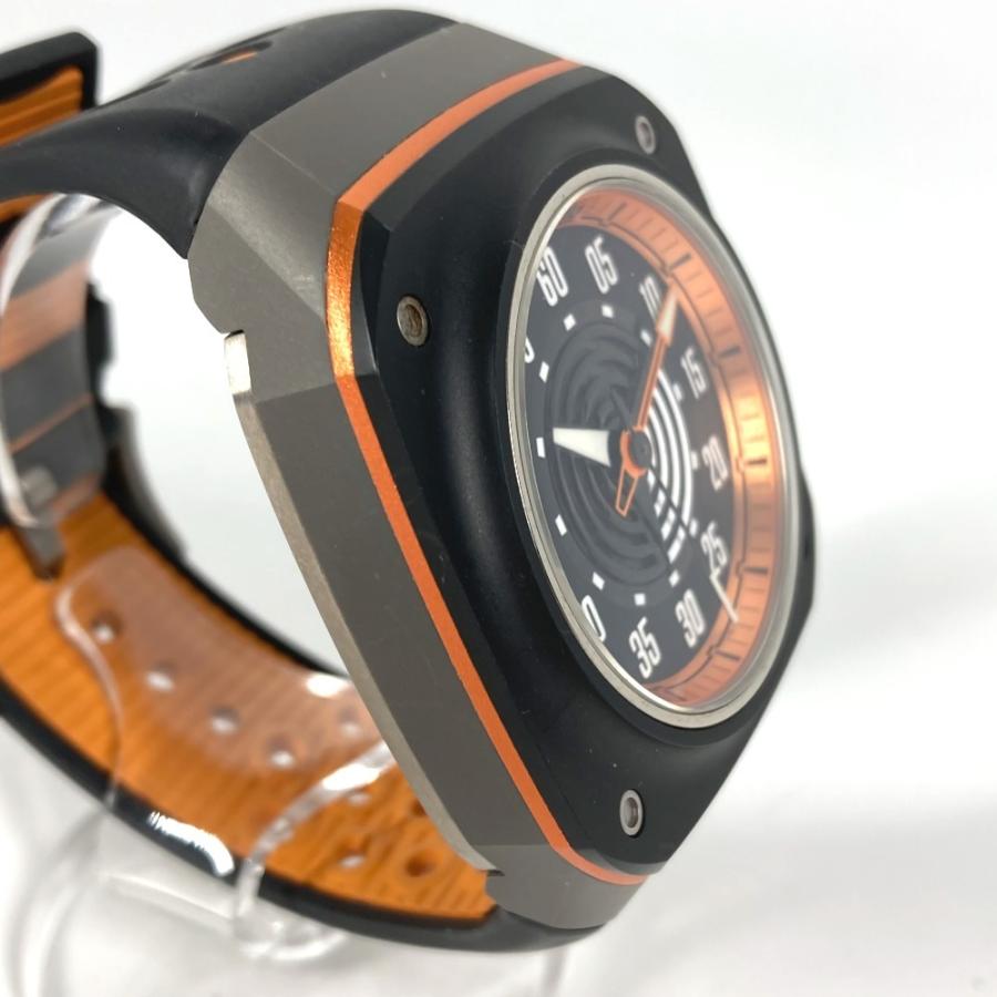 美品 Gorilla ゴリラ FBY9.0 FASTBACK HUGGER ORANGE (ファストバック ハガーオレンジ) メンズウォッチ 時計  腕時計 オレンジ【中古】 |  | 04