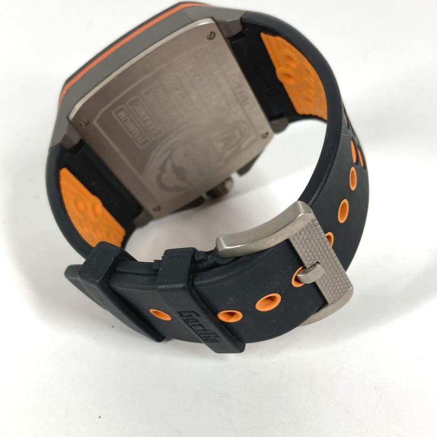 美品 Gorilla ゴリラ FBY9.0 FASTBACK HUGGER ORANGE (ファストバック ハガーオレンジ) メンズウォッチ 時計  腕時計 オレンジ【中古】 |  | 06